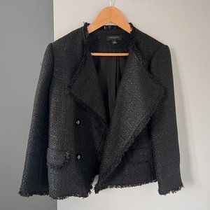 Ann Taylor Black Tweed Jacket